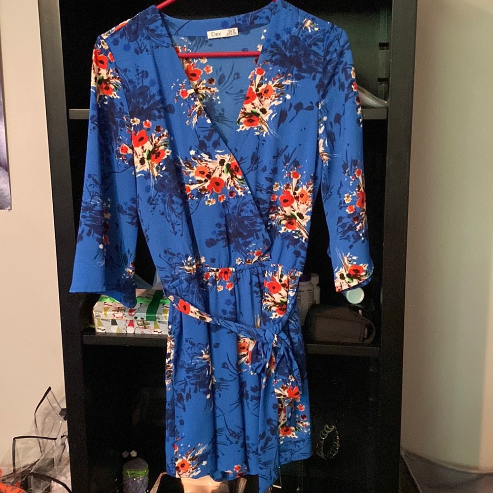 Blue short romper by Dex